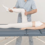 Patient receiving chiropractic care