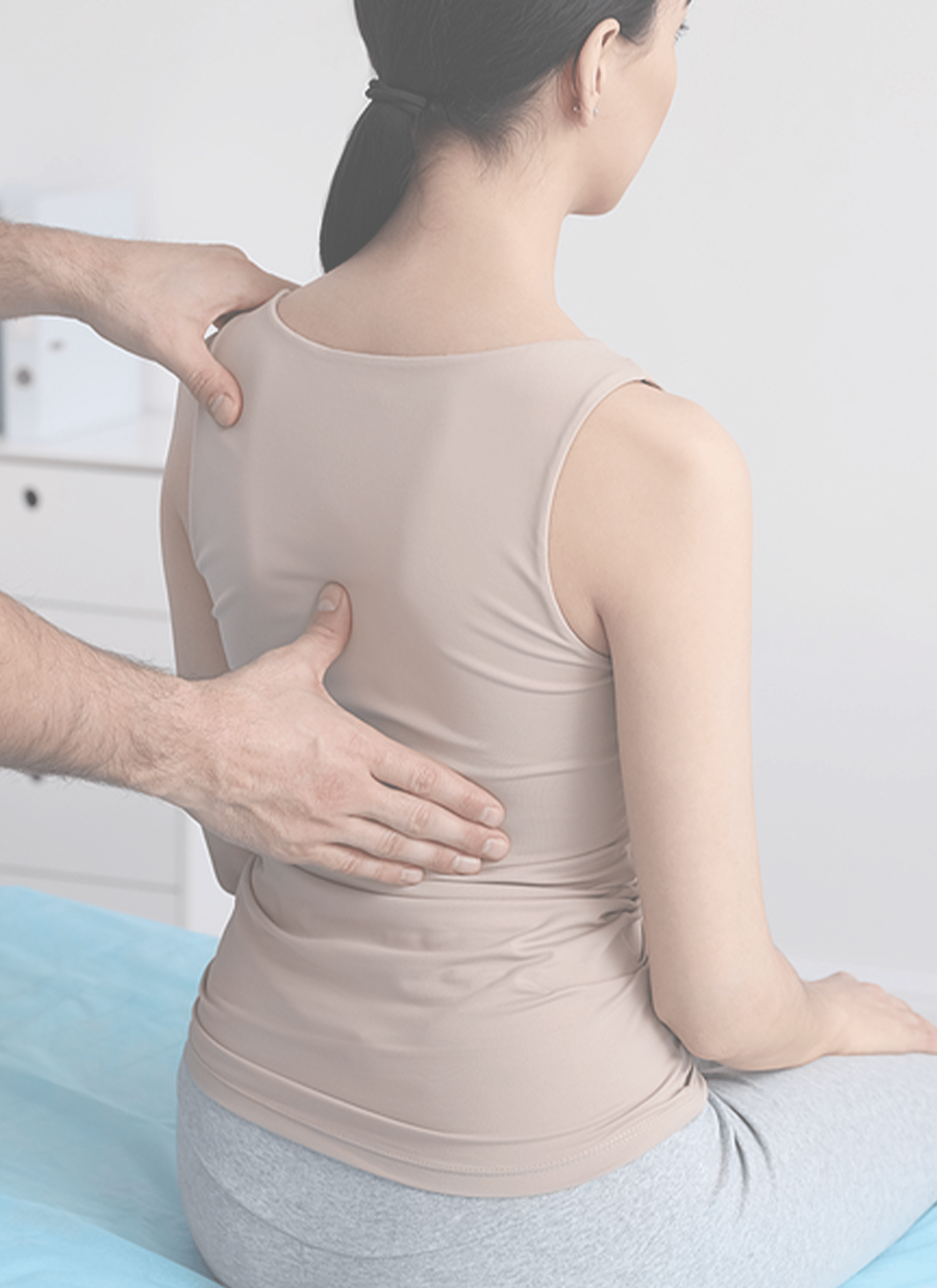 Patient receiving chiropractic care