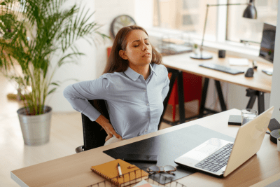 stress and back pain